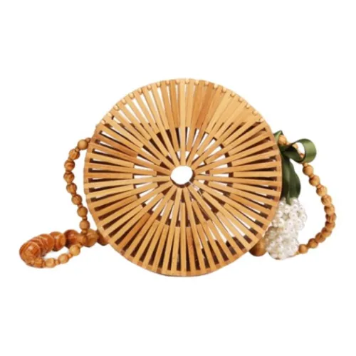 DEERE JACK Деревянная Сумка через плечо Маленькая Женская Коричневая