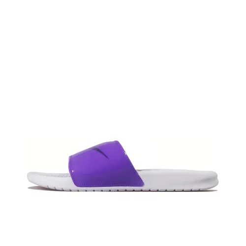 Nike Benassi JDI Slip-on с устойчивым покрытием Мужской Фиолетовый