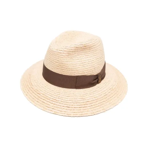 Borsalino Солома Шапки и Кепки Мужские Бежевые