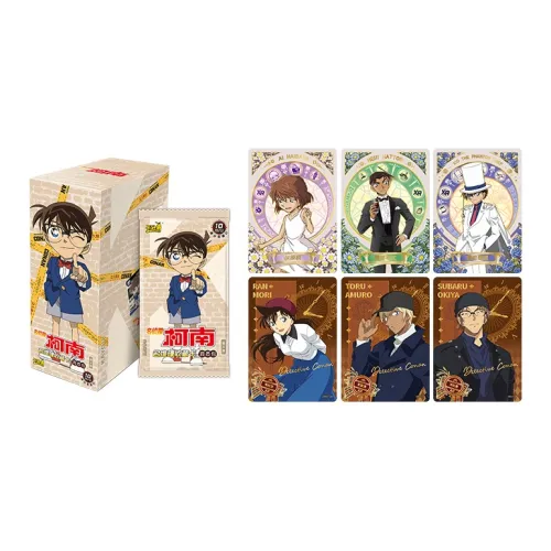 KAYOU Detective Conan Characters Insight Сумка Четвертое издание IP Аниме Карточки Одна коробка OF 18 Пачек
