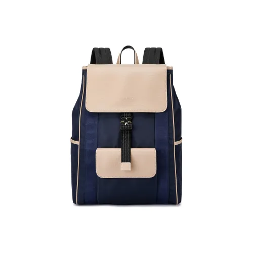 FAIRWHALE Коровья кожа Холст Рюкзак Стандартный Унисекс Синий Черный Абрикос Серый