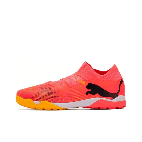 PUMA Future TT Шипы Футбольные бутсы Мужские Красный Желтый