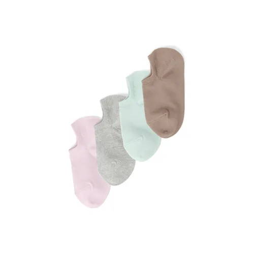 Muji 4 шт Смешанный цвет Женские носки