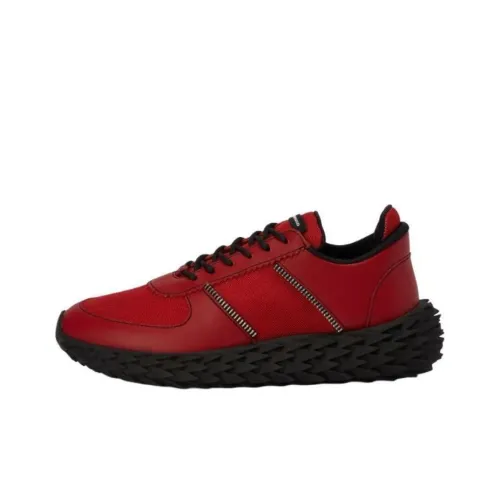 Giuseppe Zanotti GZ Urchin Низкий Топ Повседневная Обувь Мужская Красная