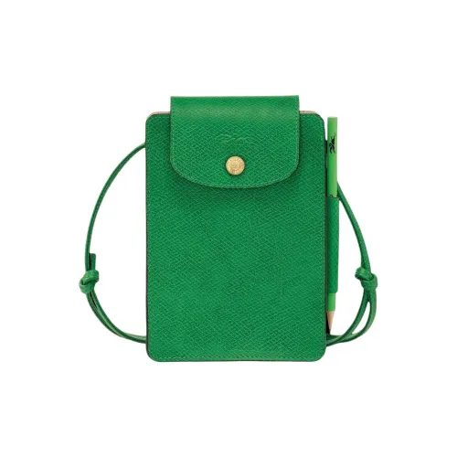 LONGCHAMP Сумка через плечо из коровьей кожи женская зеленая