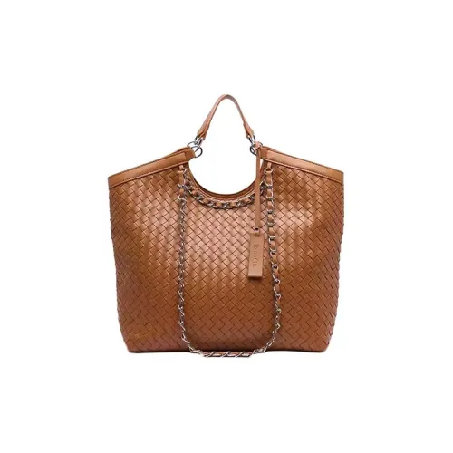 PACO GIL Овчина Сумка через плечо Сумка Большая Женская CAMEL