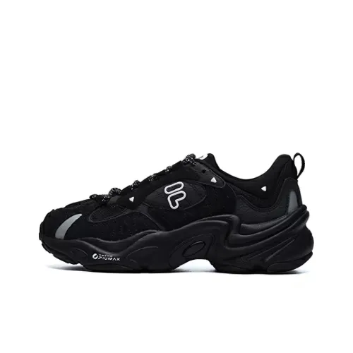 FILA FUSION BUZZARD Meteor Shoes Низкий Топ Повседневная Обувь Женская Черная