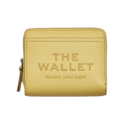 MARC JACOBS GRAIN LEATHER Кошелек Мини Женский Темно-желтый