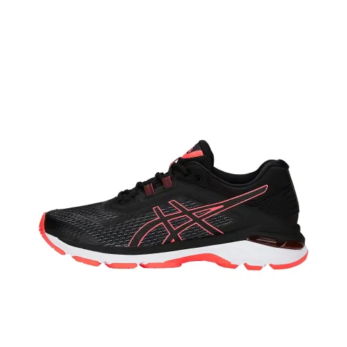 ASICS GT 2000 6 Устойчивые к истиранию Низкие Кроссовки для бега Женские Черные и Оранжевые