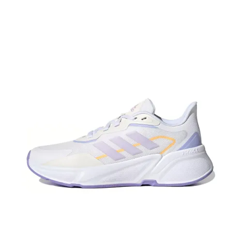 Adidas X9000l1 Slip-resistant Abrasion-resistant Breathable Low-Top Running Shoes Women's White Purple