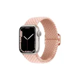 Яблоко Ткань Вязаный Ремень - Светло-розовый (Один Ремень)