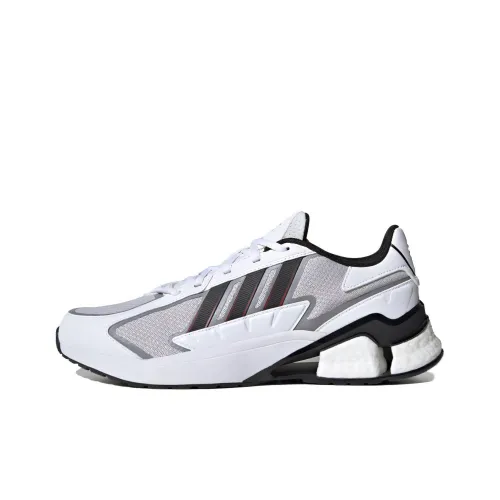 ADIDAS NEO A3 Boost Шокабойеры Устойчивые к истиранию Низкий Топ Марафон Беговые кроссовки Унисекс Белый Серый