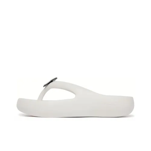 Mlb Base Logo Slipper Шлепанцы Унисекс Белый