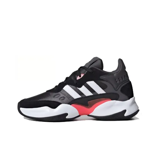 Adidas Neo STREETSPIRIT 2,0 Slip-resistant Low Top Баскетбольные кроссовки Мужские Черные