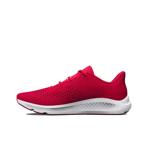 Under Armour Slip-resistant Abrasion-resistant Low-top Беговые кроссовки Мужские Red