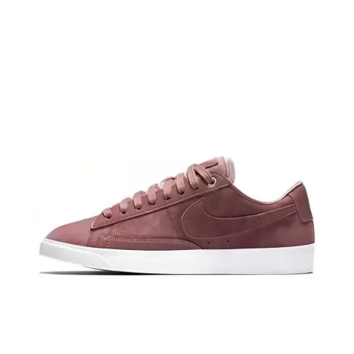 Nike Blazer Slip-resistant Abrasion-resistant Low Top Skateboard Shoes GS Коричневый