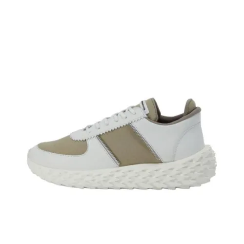 Giuseppe Zanotti GZ Urchin Низкий Топ Повседневная Обувь Мужская Белая