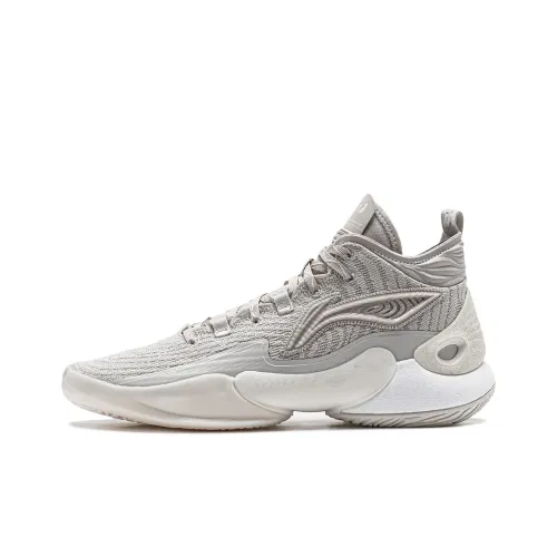 Подкладка YuShuai 18 амортизация износостойкий MID топ баскетбольные кроссовки мужской серый