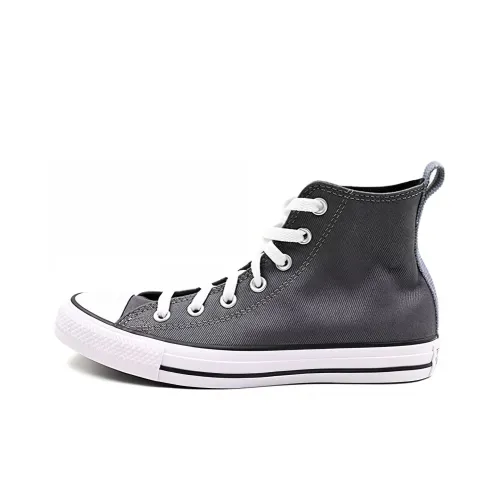 Converse Chuck Taylor All Star Износостойкие Дышащие Высокие Кеды Унисекс Серые