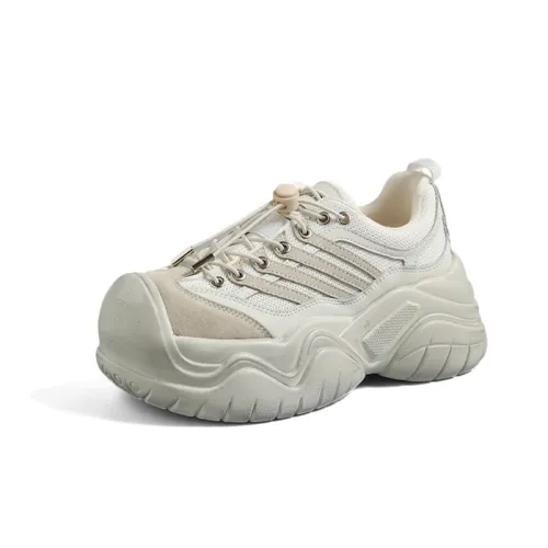 An Old Man Низкий топ Толстая подошва Кроссовки Женские Хаки