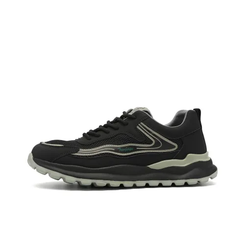 TRUMPPIPE Износостойкий и Легкий Низкий Топ Повседневная Обувь Мужская Черная