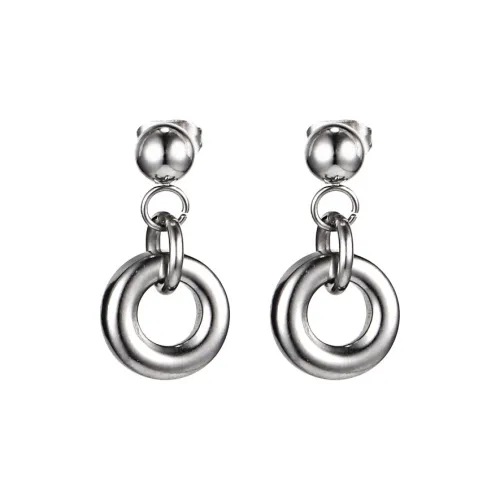 MUSTKOO Серьги из титанового стального сплава унисекс