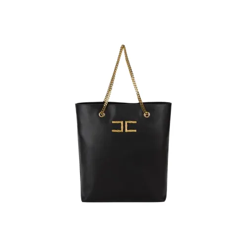 Elisabetta Franchi Сумка Tote из синтетической кожи сумка для покупок сумка через плечо женская черная