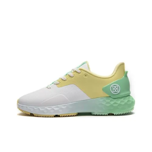 GFORE Golf Shoes Низкий Топ Белый Желтый Зеленый Женские