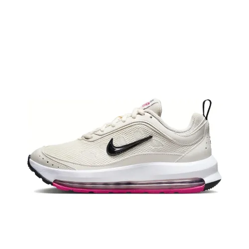 Nike Air Max AP Амортизация и Дышащий Низкий Топ Air Cushion Беговые кроссовки Женские Белые