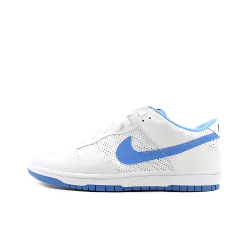 Nike Dunk Varsity Синий Perf Non Slip Легкий Низкий Топ Скейтборд Кроссовки Мужские Белый Синий