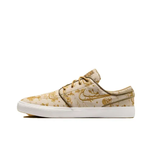 Nike SB Stefan Janoski OG+ PRM Slip-Resistant Low Top Скейтборд Кроссовки Unisex Light Коричневый