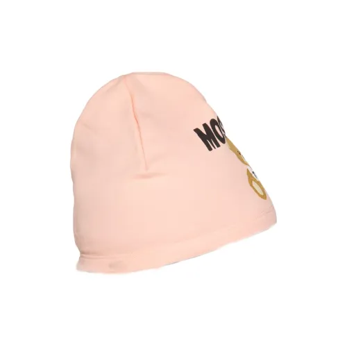 MOSCHINO Хлопок Шапки-бини Детский Розовый