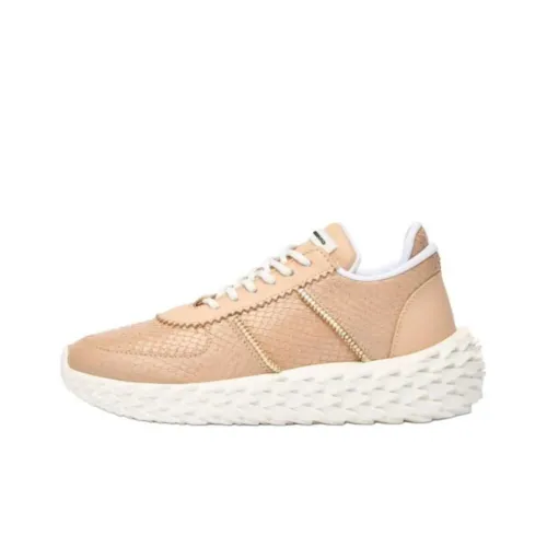 Giuseppe Zanotti GZ Urchin Низкий Топ Повседневная Обувь Женская Нюдовая