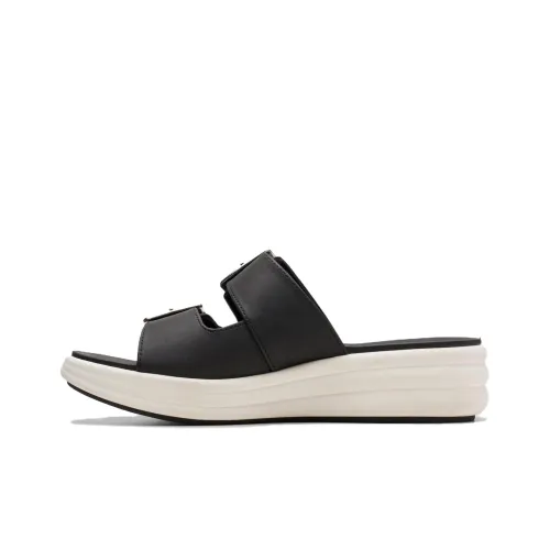 Clarks Слипоны Женские Черные