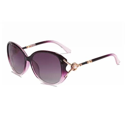 PRETTYALLUSION OVAL SUNGLASSES Женские