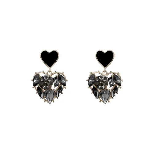 Yi Can Цирконий CUBIC Циркон Серьги Женское Серебро