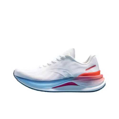 ANTA Champion 3rd Gen PRO Амортизирующие шоки Противоскользящий низкий топ Бег на длинные дистанции Обувь Мужская Папирус Белый