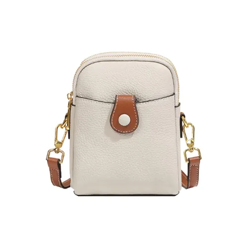 LOVEBIRD Чехол для телефона из натуральной коровьей кожи сумка через плечо сумка на плечо женская белый черный хаки жемчужно-синий