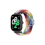 Магнитная застежка Slide, ткань, вязаный ремешок - официальная радуга