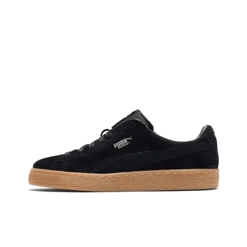 PUMA Basket Classic Weatherproof Low Топ Скейтборд Кроссовки Унисекс Черный Коричневый