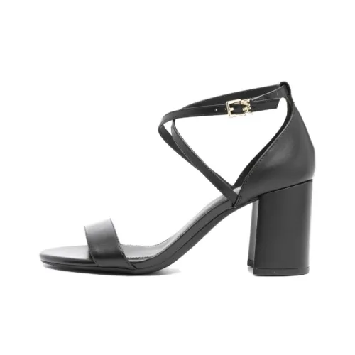 MICHAEL KORS One Ремень Сандалии 7,5 см Женские Черные