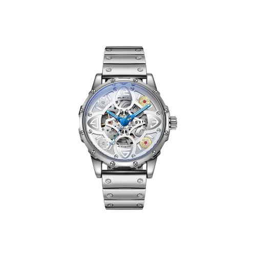 MUKUO Автоматический механический механизм Мужские часы 46mm*46mm*14mm Скелет