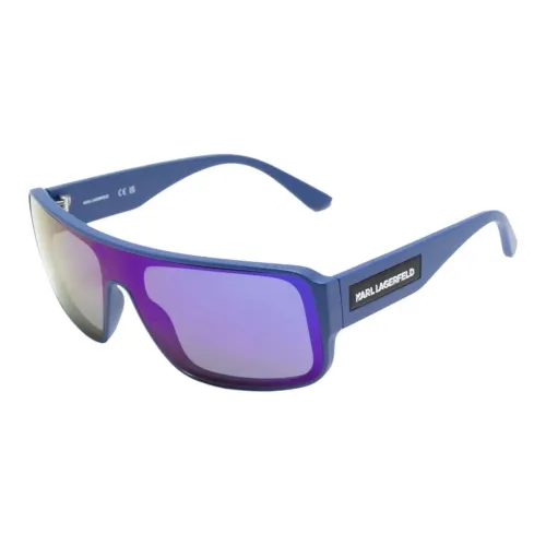 Karl Lagerfeld Ацетат Нерегулярной Формы Солнцезащитные Очки Женские Синие