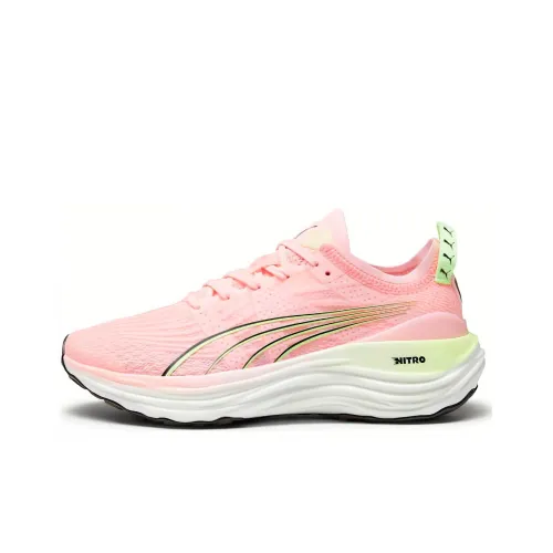 PUMA ForeverRUN Nitro Беговые кроссовки Низкий Топ Ледяной Speed Зеленый Женские