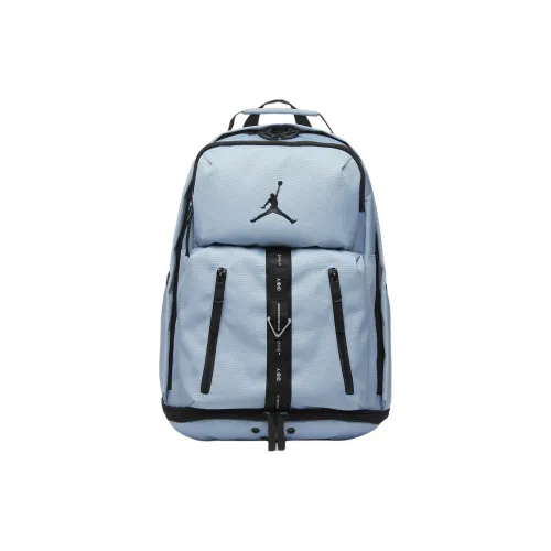 Jordan Sport Полиэстер Рюкзак Унисекс Синий Серый