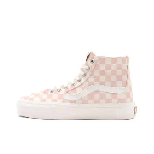 VANS SK8 High Топ Скейтборд Кроссовки Унисекс Розовый Белый