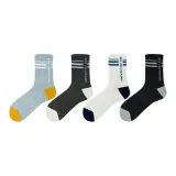 Синий + Серый + Туманный + Черный [4 пары]