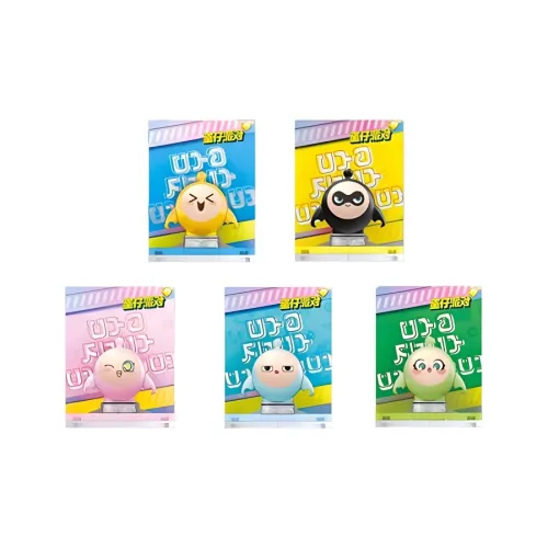 AULDEY Egglet Конструкторы Настроение Mystery Сумка Слепые коробки 10 Для Один Слепая коробка Целая коробка