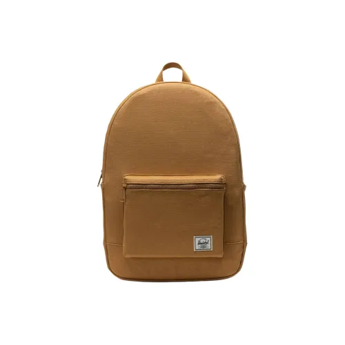 Herschel 100% хлопковый холст рюкзак унисекс светлый умбра