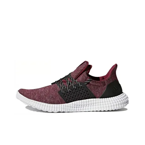 Adidas Athletics 24 7 Slip-resistant Abrasion-resistant Low Top Беговые кроссовки Женские Бордовый
